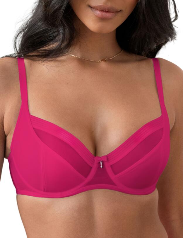 Pour Moi Viva Luxe Underwired Bra Raspberry