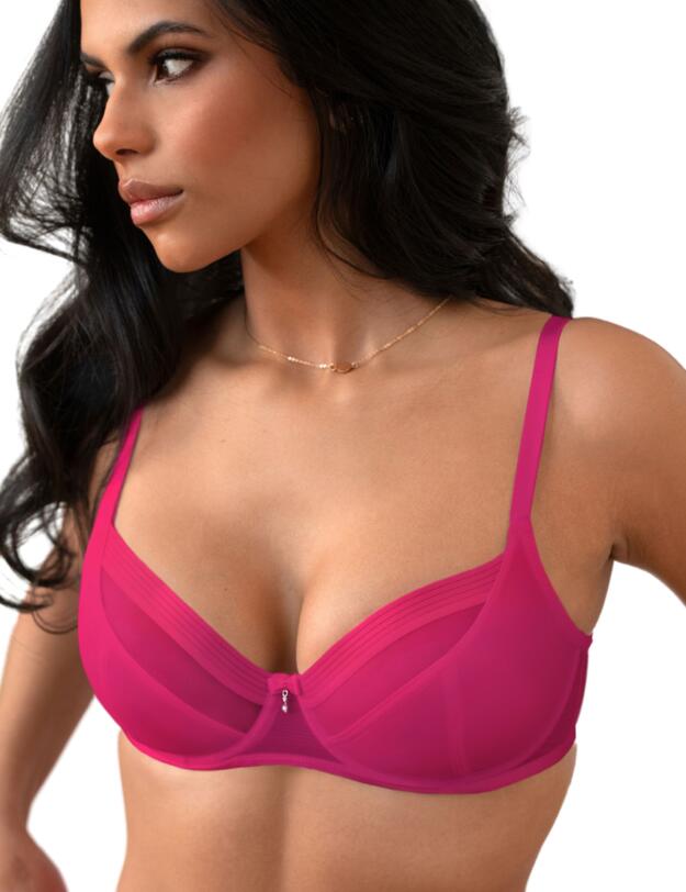 Pour Moi Viva Luxe Underwired Bra Raspberry