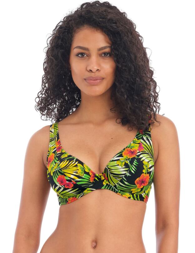 Freya Maui Daze Plunge Bikini Top Multi
