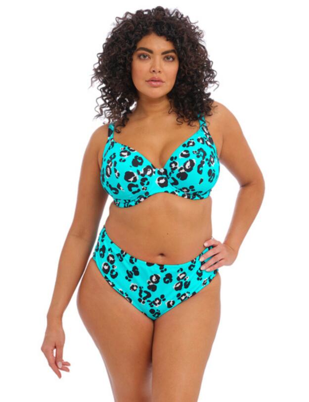  Elomi Kotiya Mid Rise Bikini Brief Lagoon 