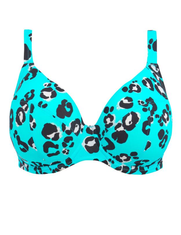 Elomi Kotiya Plunge Bikini Top Lagoon 