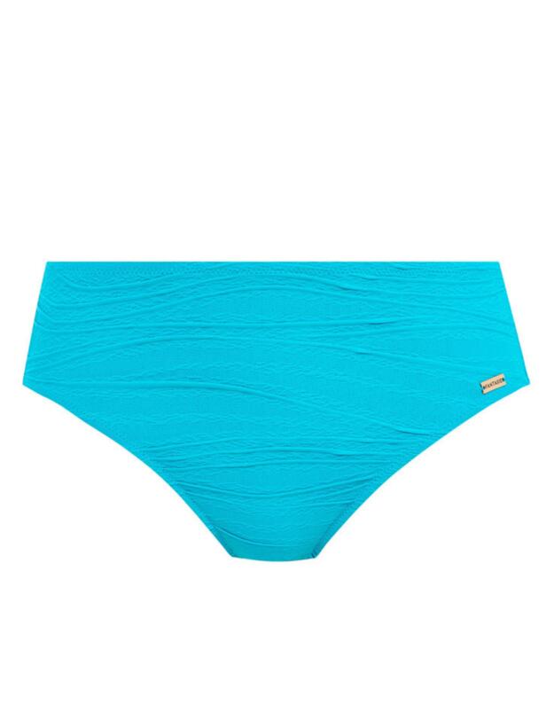 Fantasie Beach Waves Mid Rise Bikini Brief Bluebird