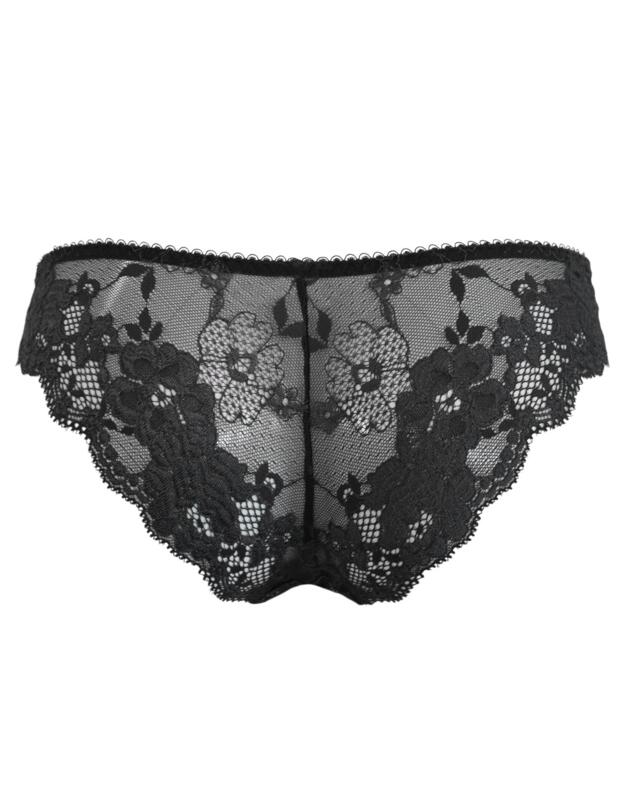 Pour Moi Amour Brazilian Brief Slate/Coral