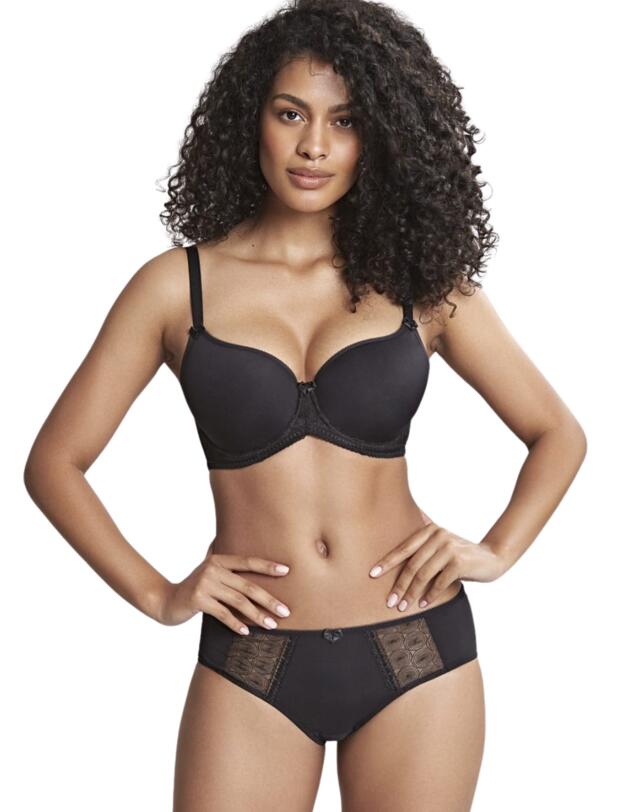 Panache Cari Moulded Spacer Bra Black