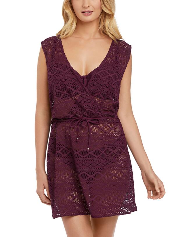 Freya Sundance Beach Dress Black Cherry