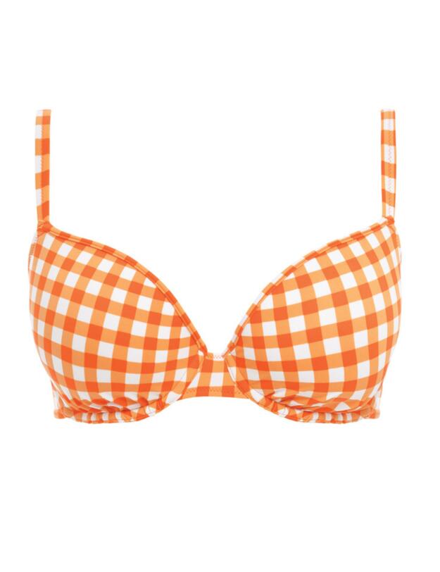 Freya Check In Underwired Moulded Bikini Top Zest