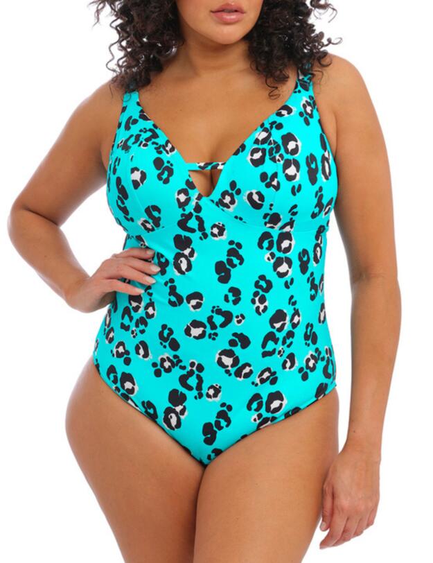 Elomi Kotiya Non-Wired Swimsuit Lagoon 
