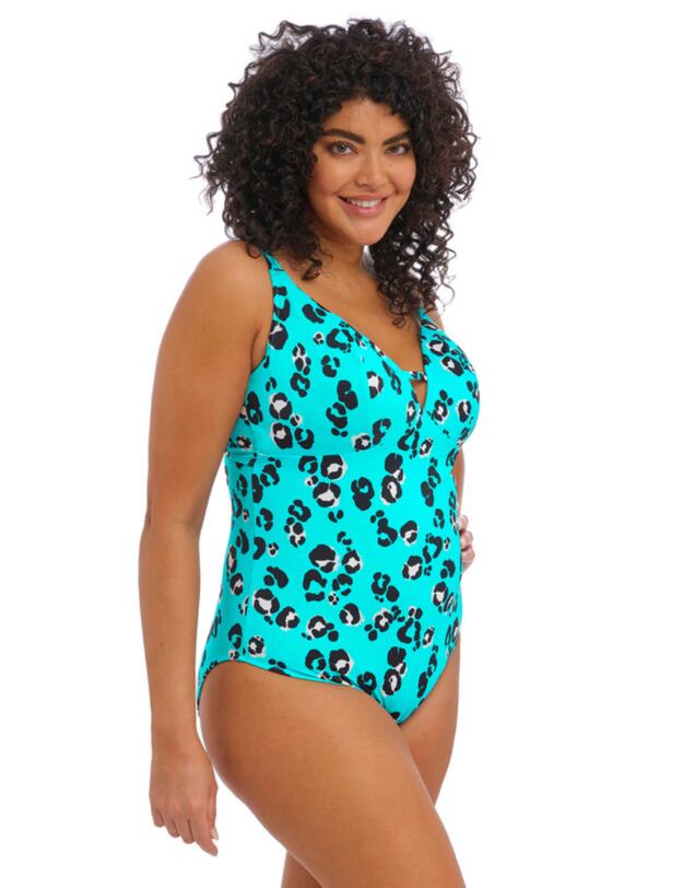 Elomi Kotiya Non-Wired Swimsuit Lagoon 