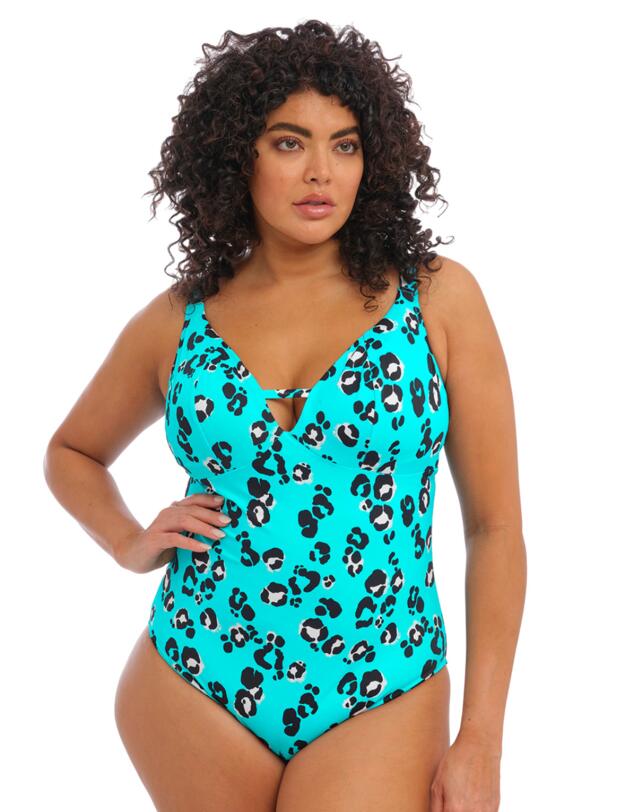 Elomi Kotiya Non-Wired Swimsuit Lagoon 