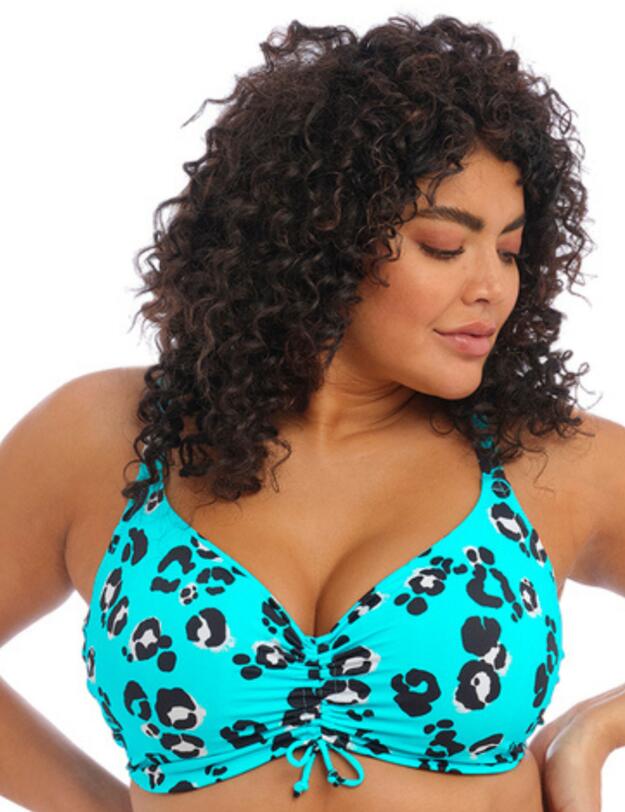 Elomi Kotiya Underwired Bikini Top Lagoon