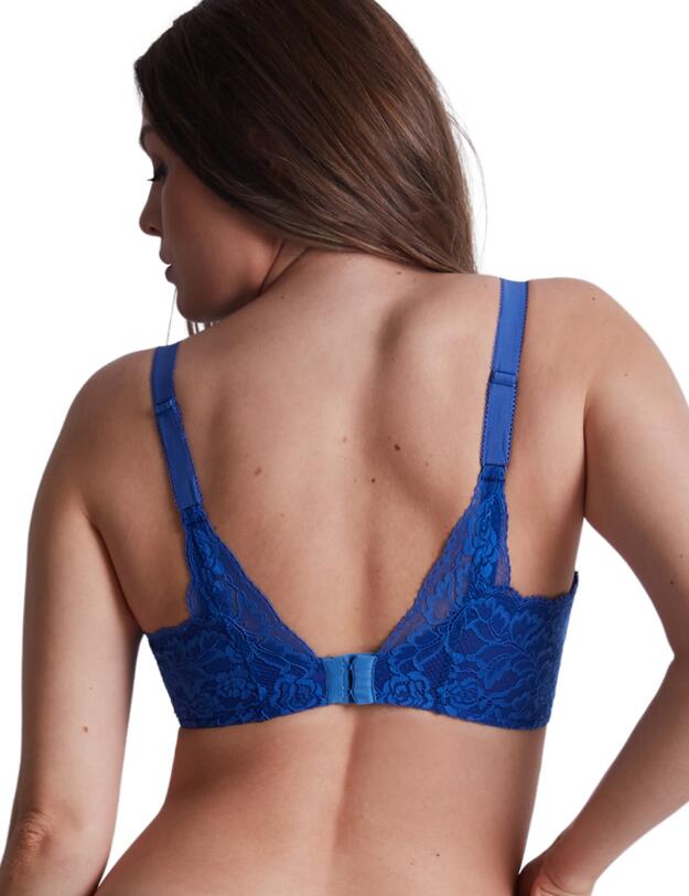 Aubade Rosessence Comfort Triangle Plunge Bra Magic Blue