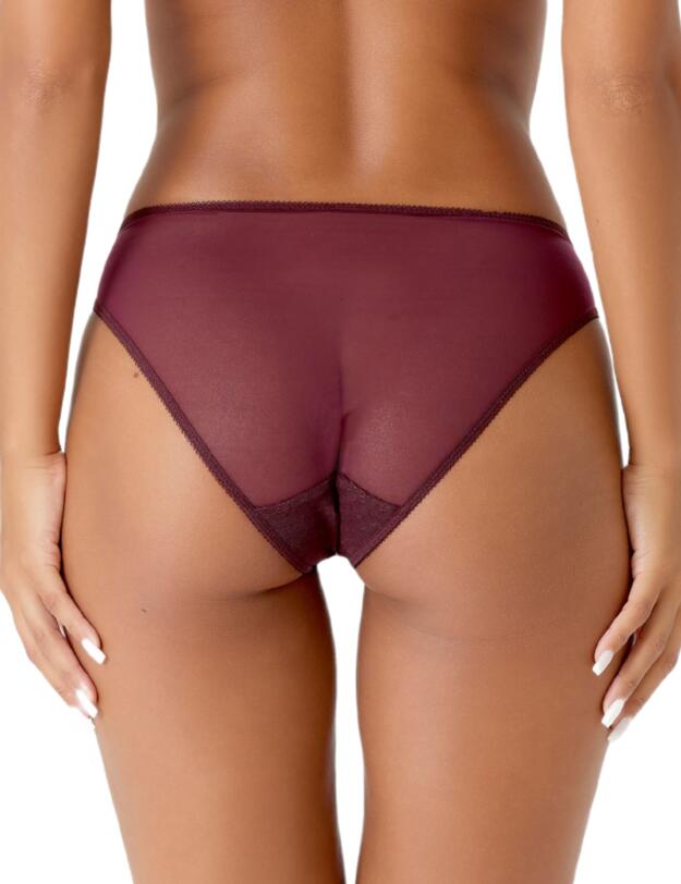 Gossard Glossies Lace Brief Fig