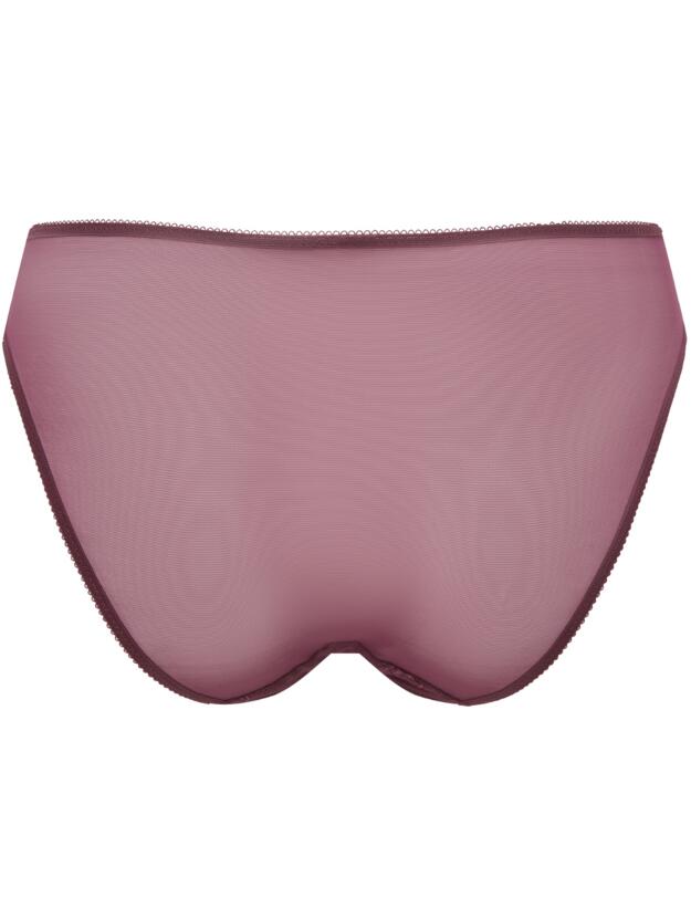 Gossard Glossies Lace Brief Fig