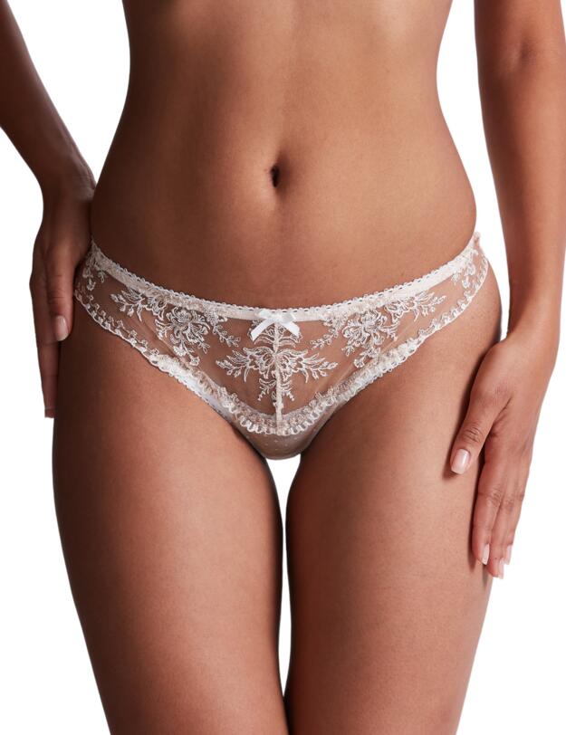 Aubade Tresor Infini Tanga Brief White Wind