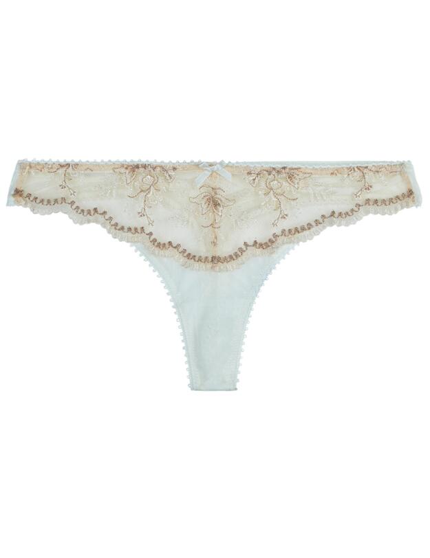 Aubade Tresor Infini Tanga Brief White Wind