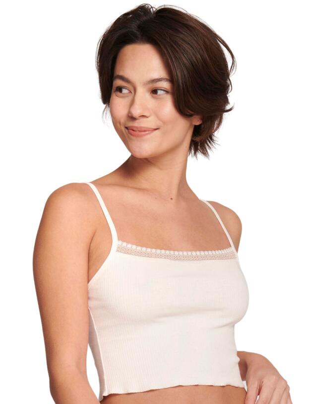 Sloggi Go Ribbed Crop Top Angora