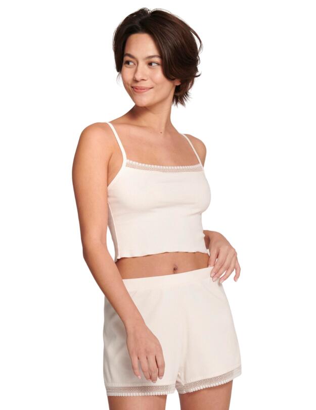 Sloggi Go Ribbed Crop Top Angora