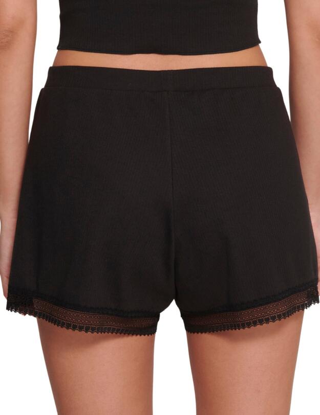 Sloggi Go Ribbed Short Brief Black