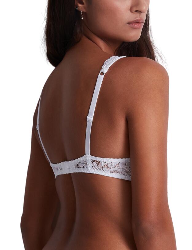 Aubade Mon Bijou Half Cup Bra Blanc 