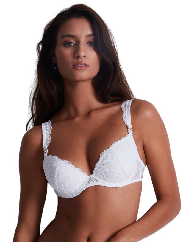 Aubade Mon Bijou Push Up Bra Blanc