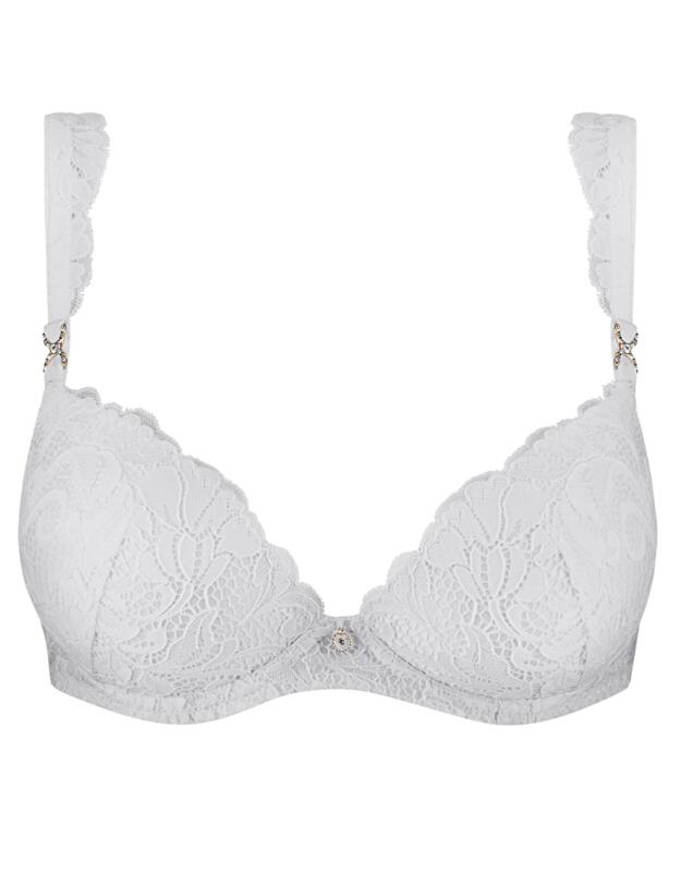 Aubade Mon Bijou Push Up Bra Blanc