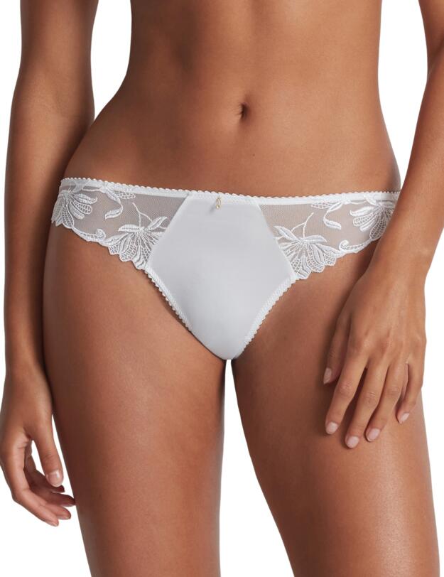 Aubade Lovessence Tanga Brief Blanc
