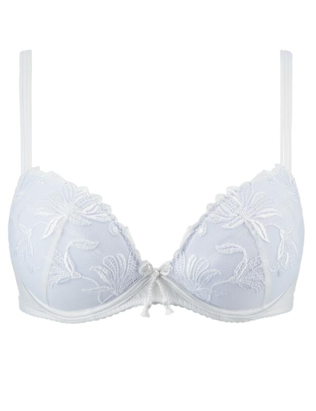 Aubade Lovessence Padded Plunge Bra Blanc
