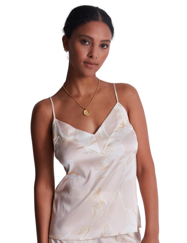 Aubade Silk by Night Cami Top Amberlight