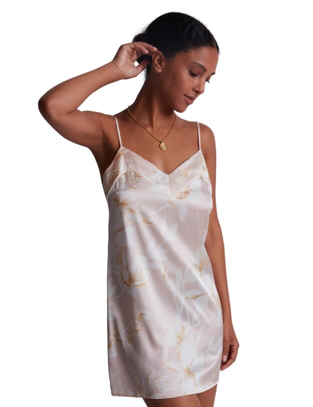 Aubade Silk by Night Nightie Amberlight