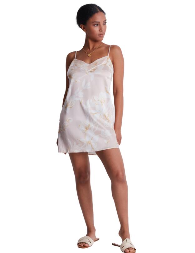 Aubade Silk by Night Nightie Amberlight