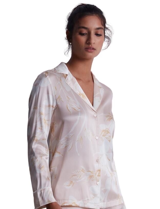 Aubade Silk by Night Blouse Amberlight
