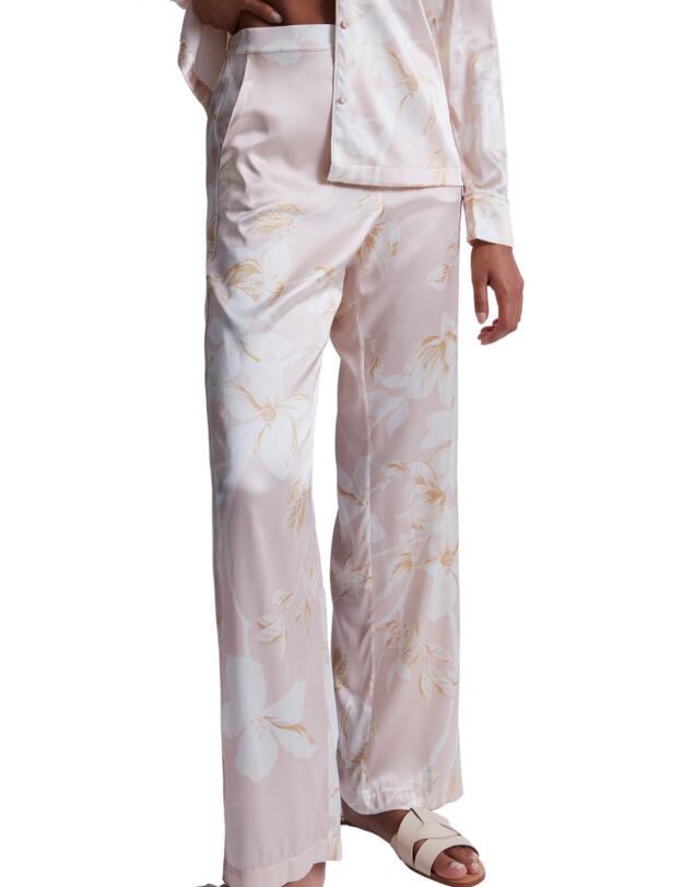 Aubade Silk by Night Pyjama Trousers Amberlight