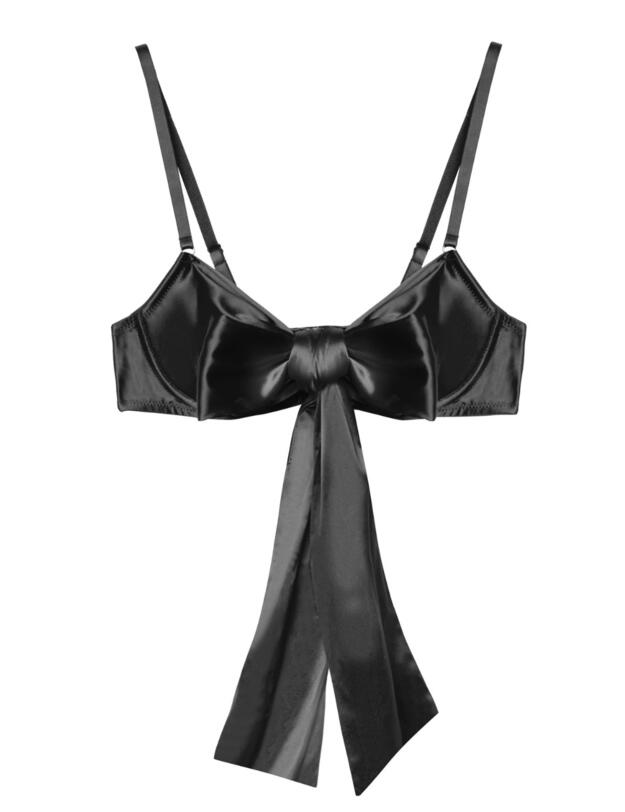 Playful Promises Yva Balcony Bra Black