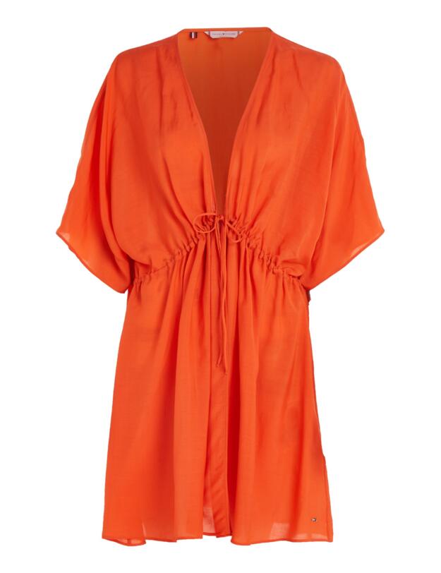 Tommy Hilfiger Beach Cover Up Deep Orange