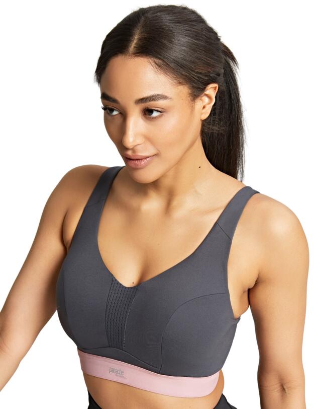 Panache Ultra Perform Non-Padded Sports Bra Charcoal