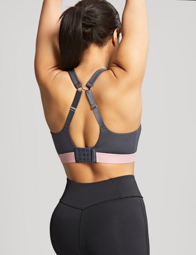 Panache Ultra Perform Non-Padded Sports Bra Charcoal
