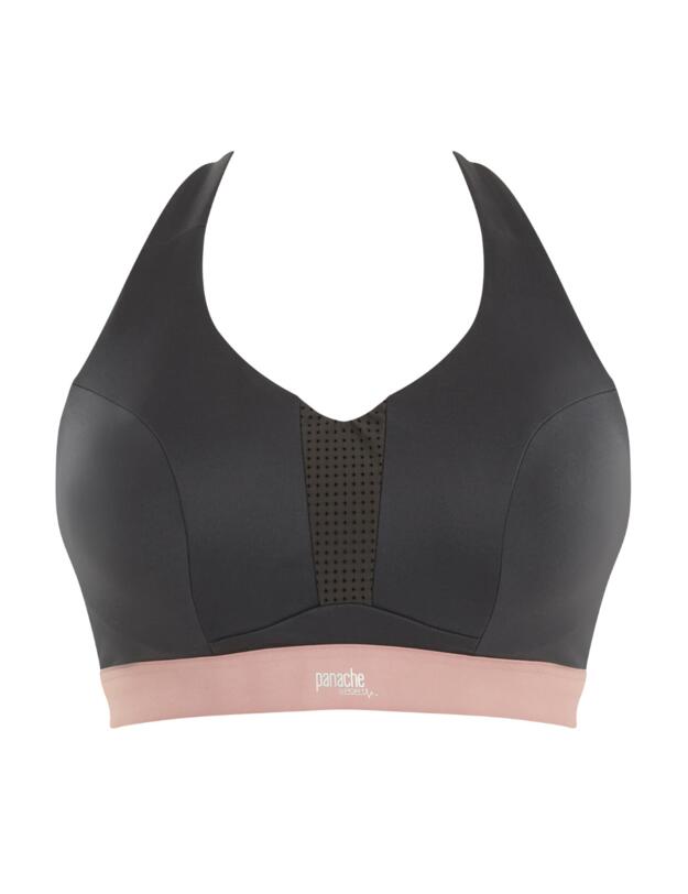 Panache Ultra Perform Non-Padded Sports Bra Charcoal