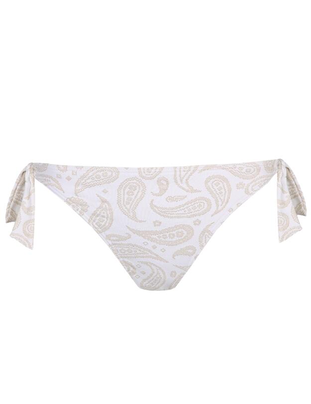 Prima Donna Swim Sidari Tie Side Bikini Briefs  White Yacht 