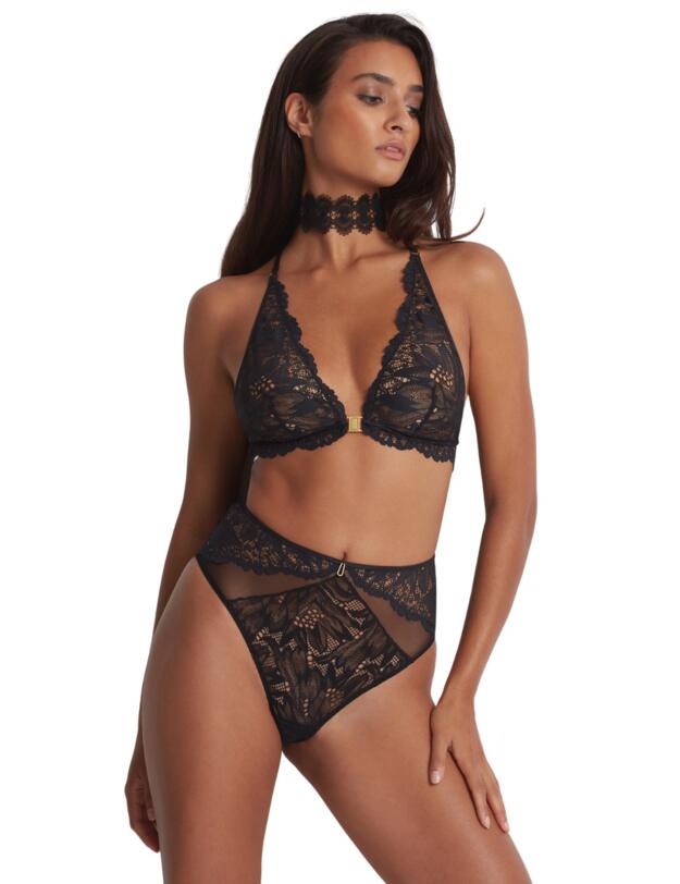 Aubade Flowermania Brassiere Bra Noir 