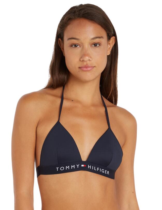 Tommy Hilfiger Original Triangle Bikini Top Desert Sky