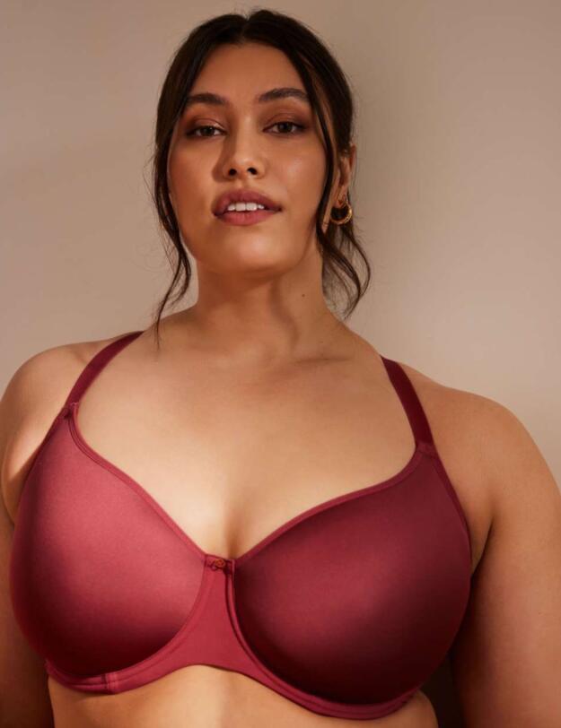 Sculptresse by Panache Elegance Moulded Spacer T-shirt Bra Mineral Red