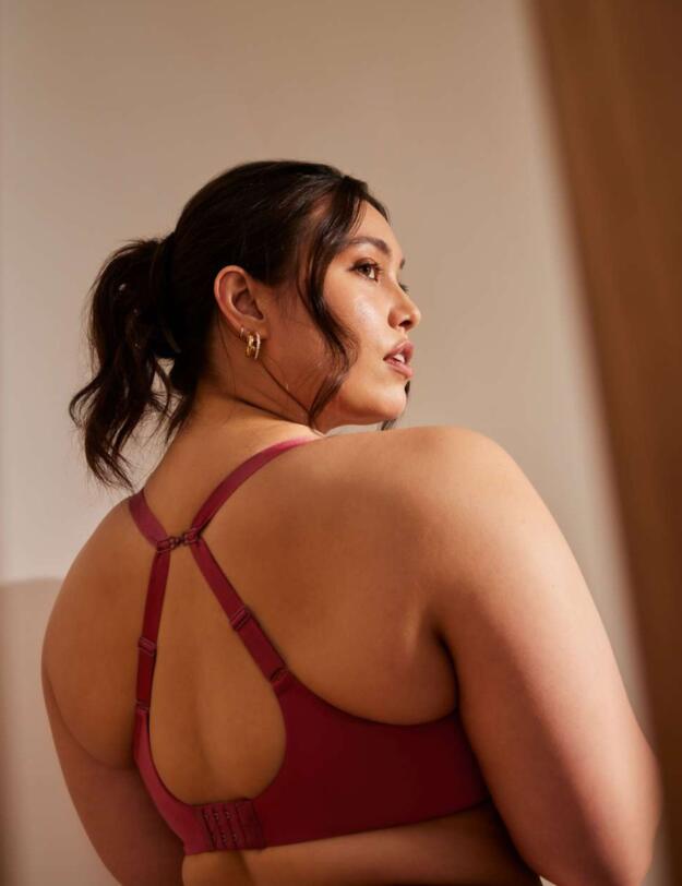 Sculptresse by Panache Elegance Moulded Spacer T-shirt Bra Mineral Red
