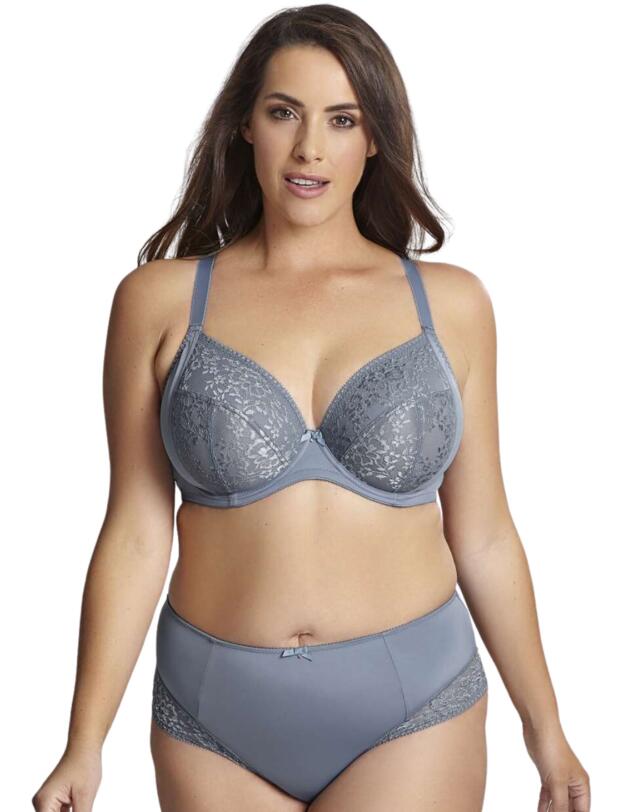 Sculptresse by Panache Roxie Plunge Bra Slate Blue