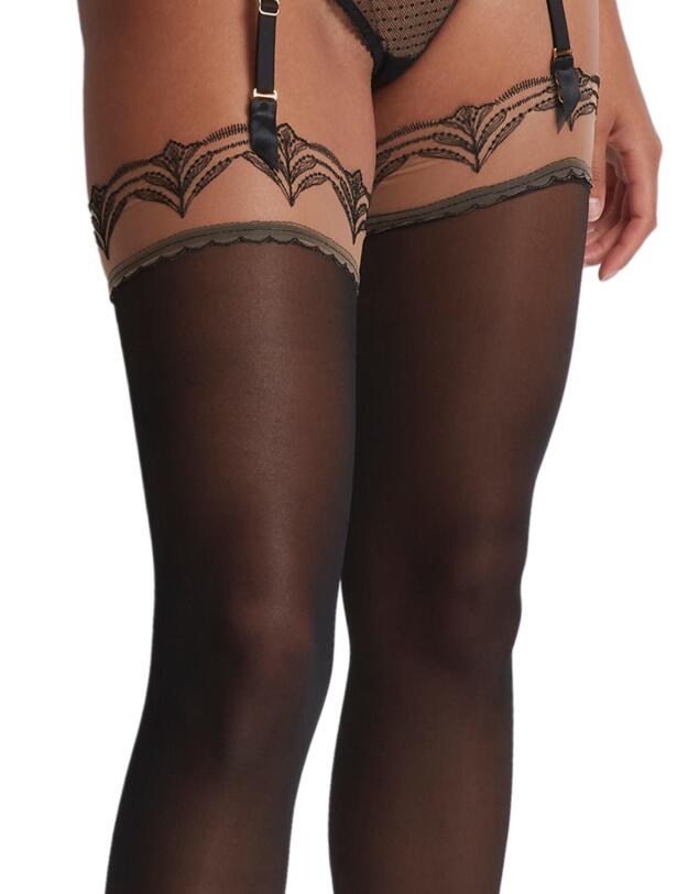  Aubade Hypnolove Stay Up Stockings Eclipse 