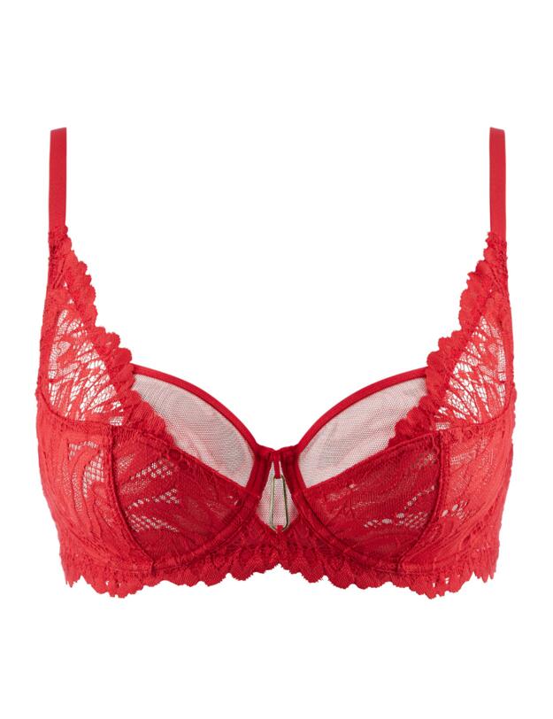 Aubade Flowermania Comfort Full Cup Bra Rouge Floral