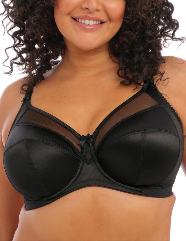 Goddess Keira Banded Bra Black