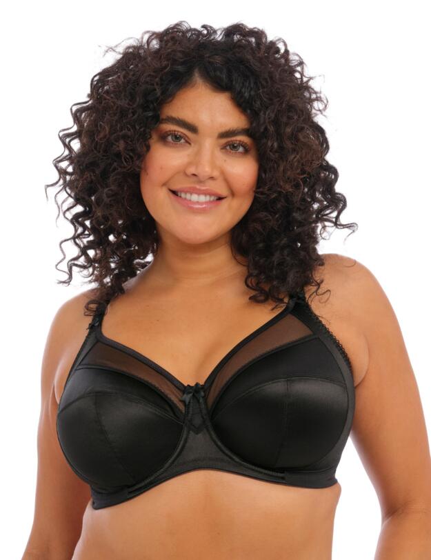 Goddess Keira Banded Bra Black