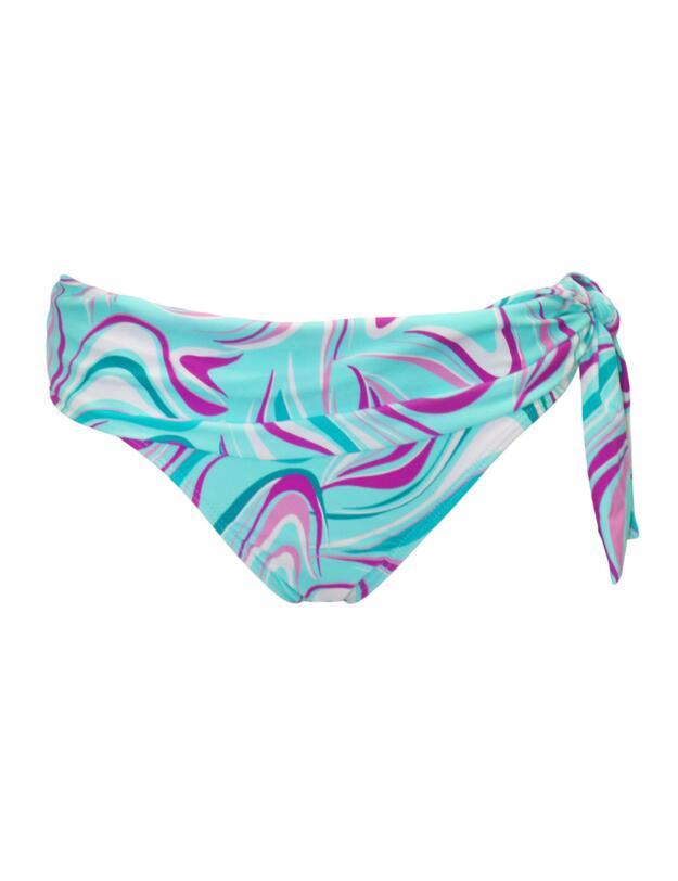 Pour Moi Carnival Fold Over Bikini Briefs Aquaburst