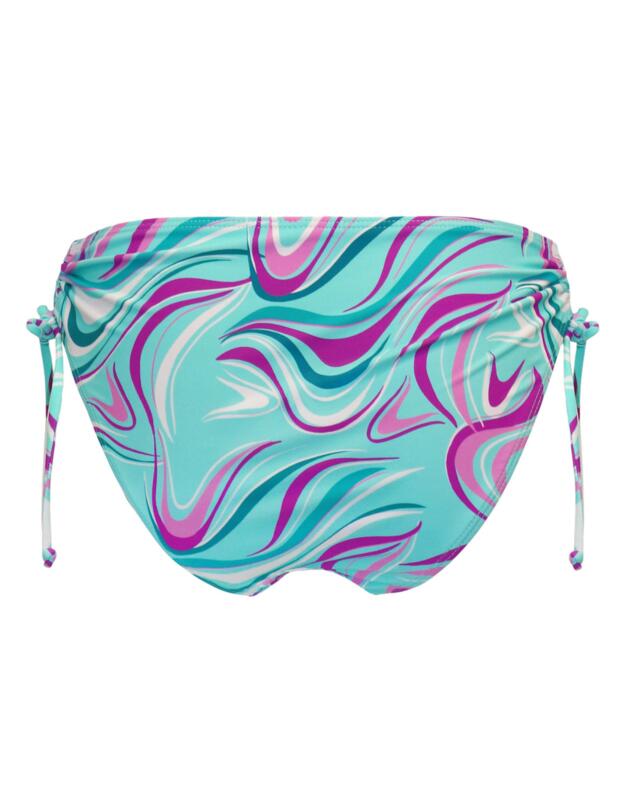 Pour Moi Carnival Tie Side Bikini Brief Aquaburst