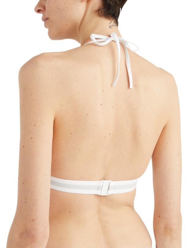 Tommy Hilfiger Original Triangle Bikini Top Optic White